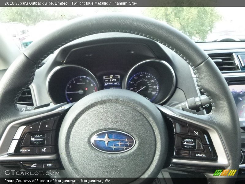  2018 Outback 3.6R Limited Steering Wheel