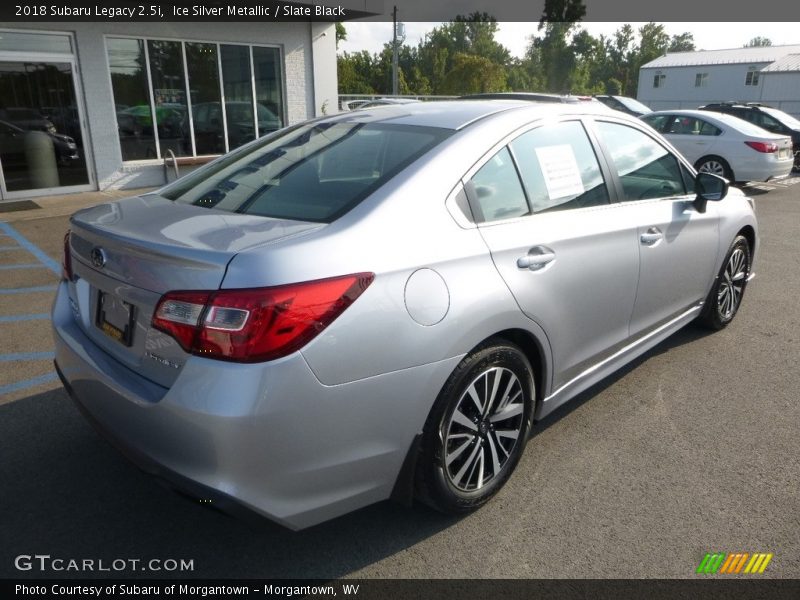 Ice Silver Metallic / Slate Black 2018 Subaru Legacy 2.5i