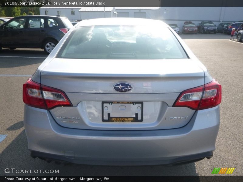 Ice Silver Metallic / Slate Black 2018 Subaru Legacy 2.5i