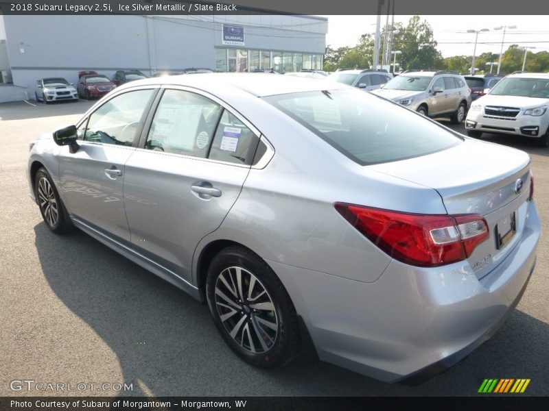 Ice Silver Metallic / Slate Black 2018 Subaru Legacy 2.5i