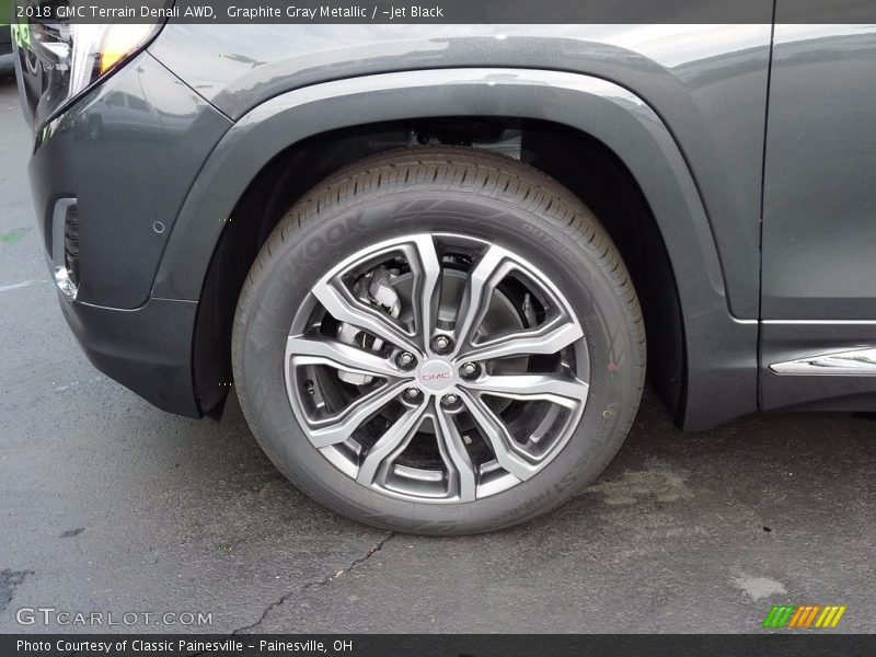 Graphite Gray Metallic / ­Jet Black 2018 GMC Terrain Denali AWD