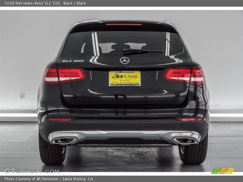 Black / Black 2018 Mercedes-Benz GLC 300