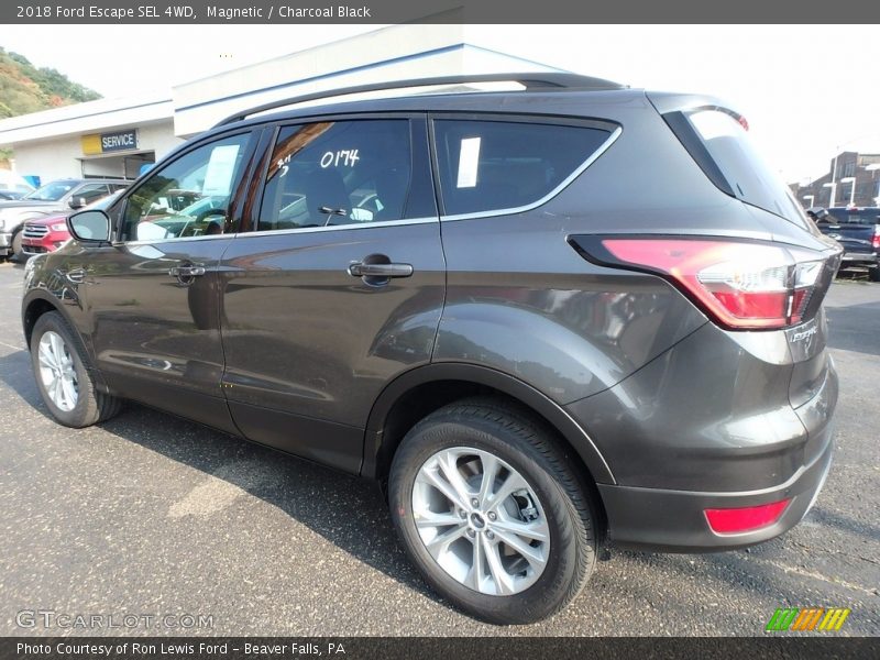 Magnetic / Charcoal Black 2018 Ford Escape SEL 4WD