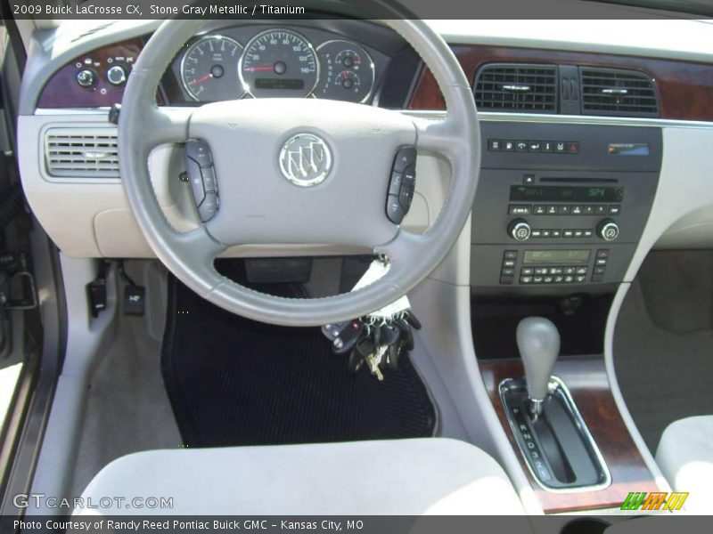 Stone Gray Metallic / Titanium 2009 Buick LaCrosse CX