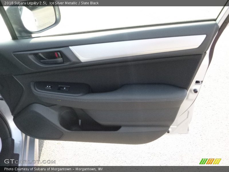 Ice Silver Metallic / Slate Black 2018 Subaru Legacy 2.5i