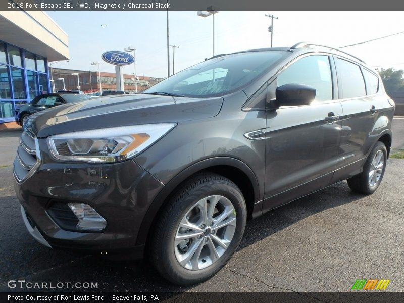 Magnetic / Charcoal Black 2018 Ford Escape SEL 4WD