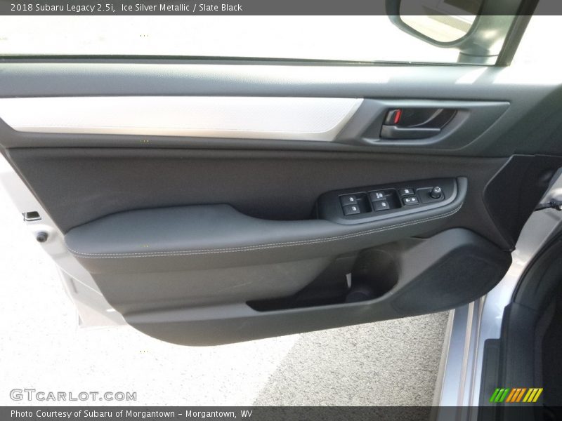 Ice Silver Metallic / Slate Black 2018 Subaru Legacy 2.5i
