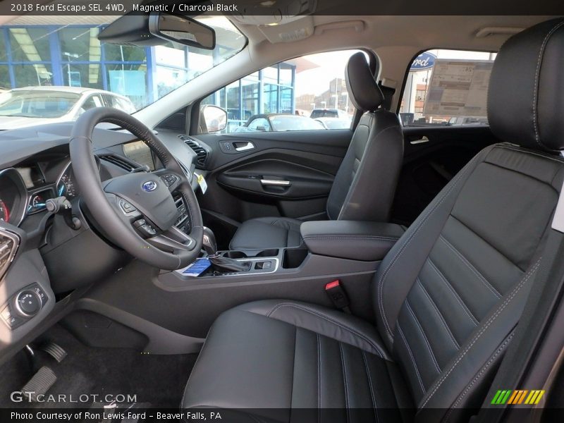 Front Seat of 2018 Escape SEL 4WD
