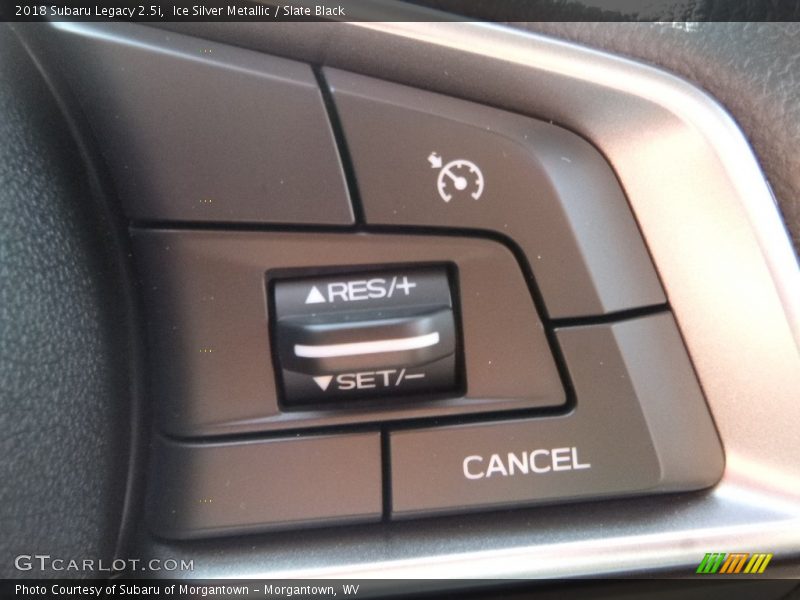 Ice Silver Metallic / Slate Black 2018 Subaru Legacy 2.5i