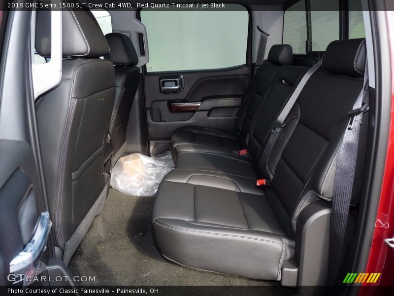 Red Quartz Tintcoat / Jet Black 2018 GMC Sierra 1500 SLT Crew Cab 4WD