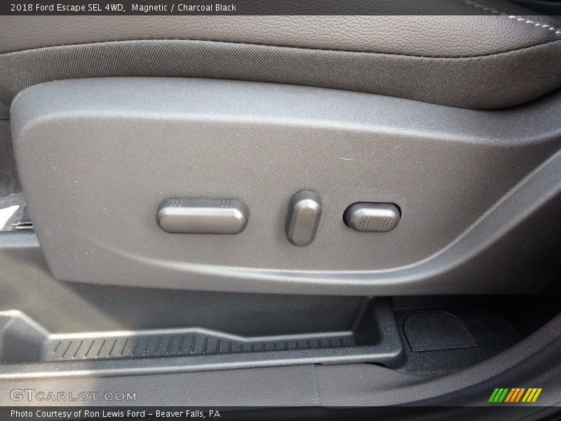 Magnetic / Charcoal Black 2018 Ford Escape SEL 4WD