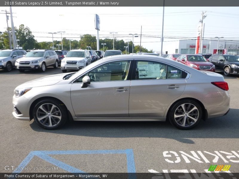 Tungsten Metallic / Warm Ivory 2018 Subaru Legacy 2.5i Limited