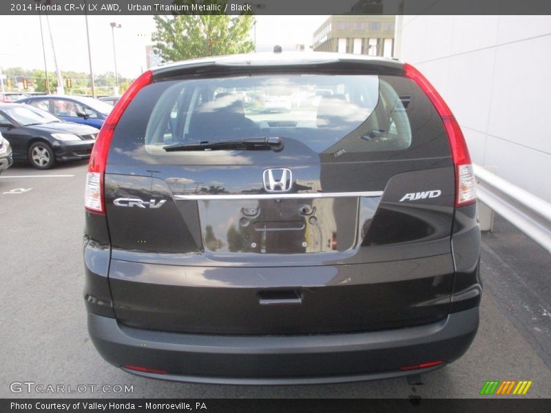 Urban Titanium Metallic / Black 2014 Honda CR-V LX AWD