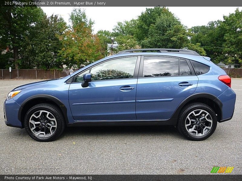Hyper Blue / Ivory 2017 Subaru Crosstrek 2.0i Premium