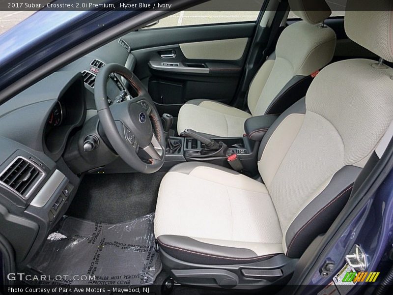 Hyper Blue / Ivory 2017 Subaru Crosstrek 2.0i Premium