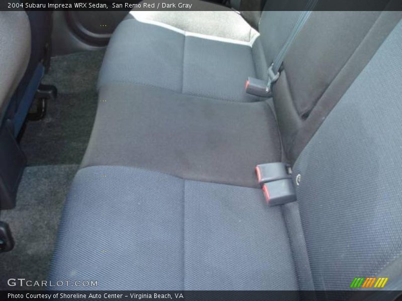 San Remo Red / Dark Gray 2004 Subaru Impreza WRX Sedan