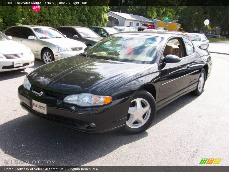 Black / Light Oak 2000 Chevrolet Monte Carlo SS
