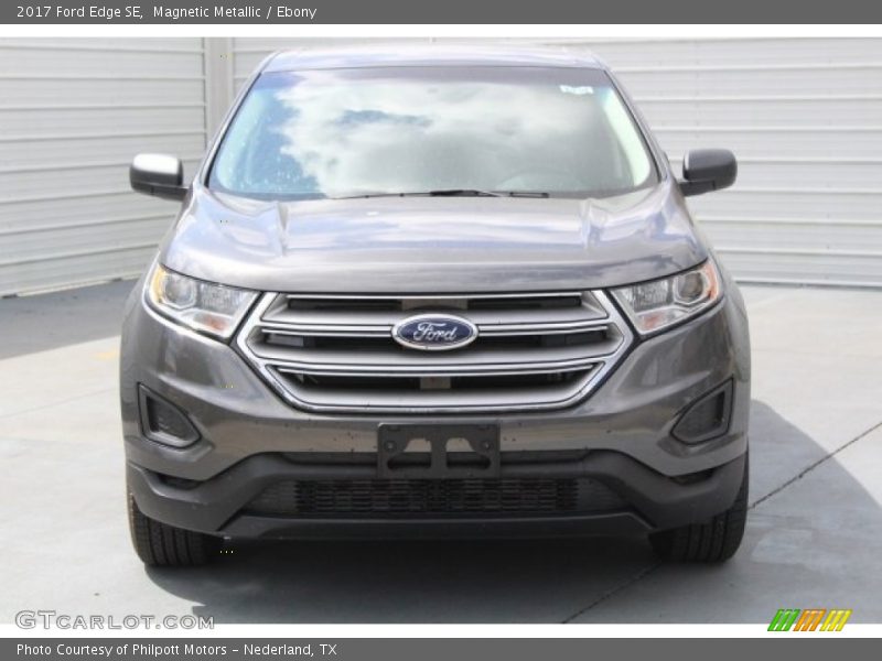 Magnetic Metallic / Ebony 2017 Ford Edge SE