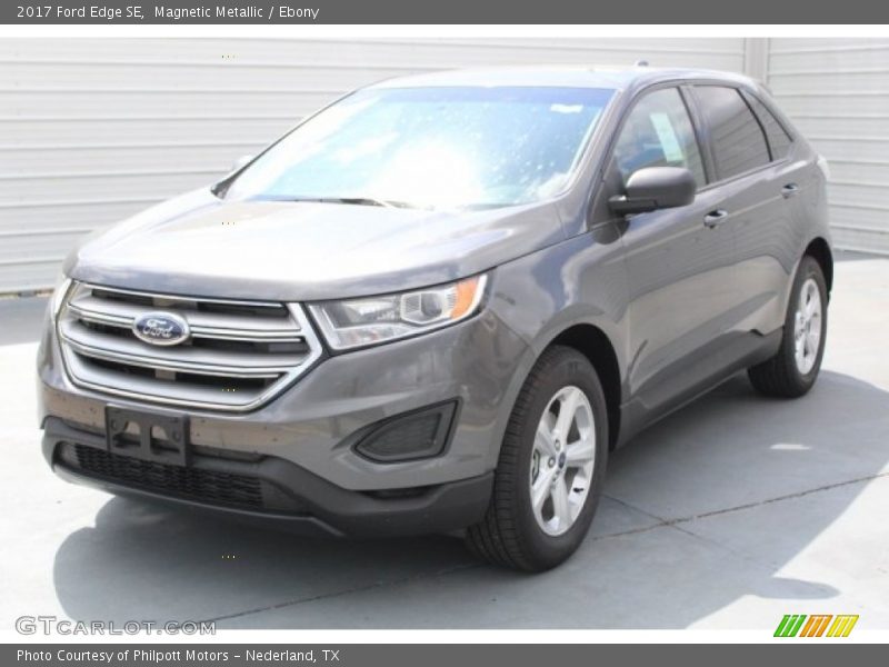 Magnetic Metallic / Ebony 2017 Ford Edge SE