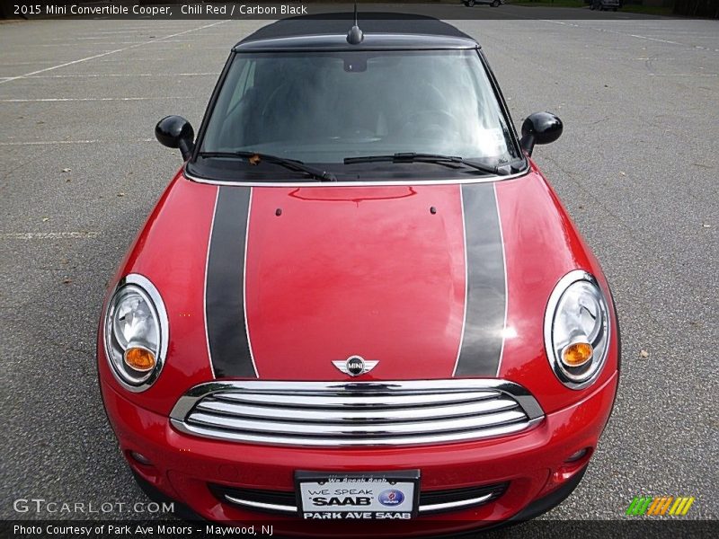 Chili Red / Carbon Black 2015 Mini Convertible Cooper