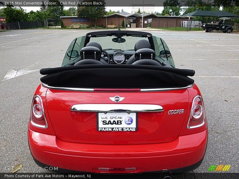 Chili Red / Carbon Black 2015 Mini Convertible Cooper