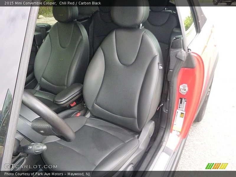 Chili Red / Carbon Black 2015 Mini Convertible Cooper