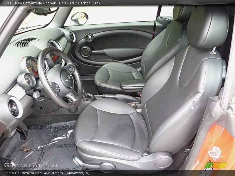 Chili Red / Carbon Black 2015 Mini Convertible Cooper