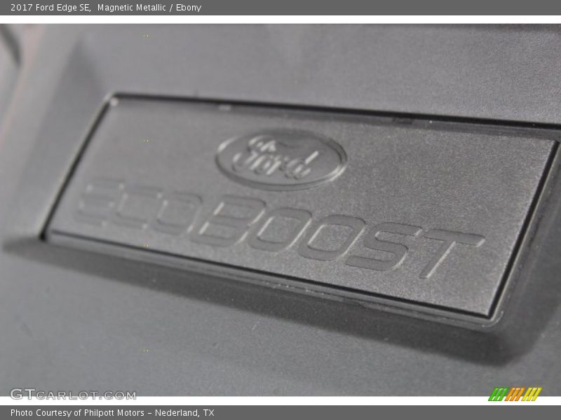Magnetic Metallic / Ebony 2017 Ford Edge SE