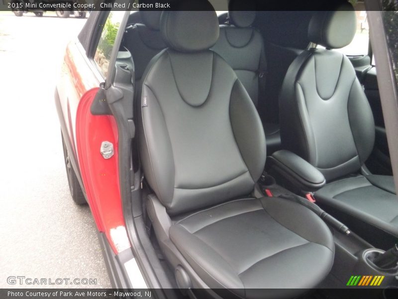 Chili Red / Carbon Black 2015 Mini Convertible Cooper