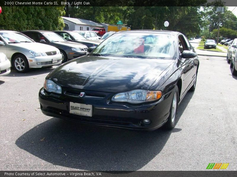 Black / Light Oak 2000 Chevrolet Monte Carlo SS