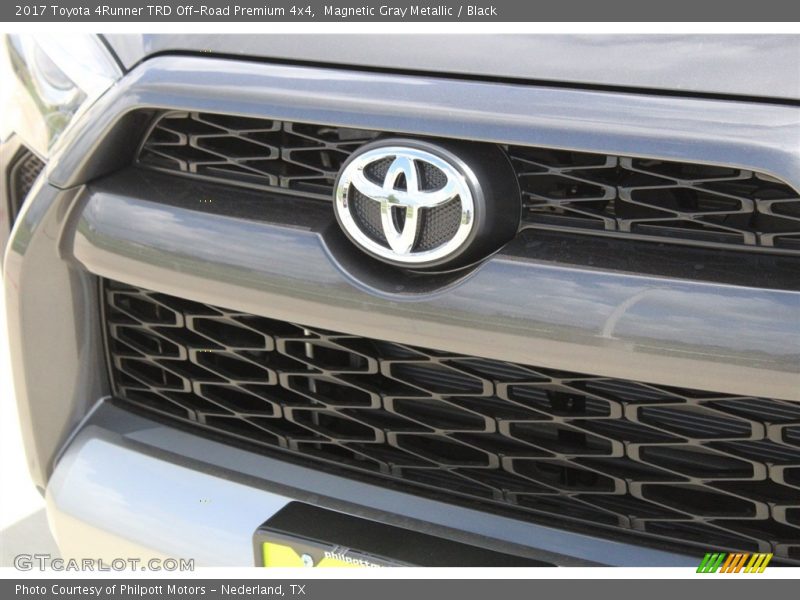 Magnetic Gray Metallic / Black 2017 Toyota 4Runner TRD Off-Road Premium 4x4