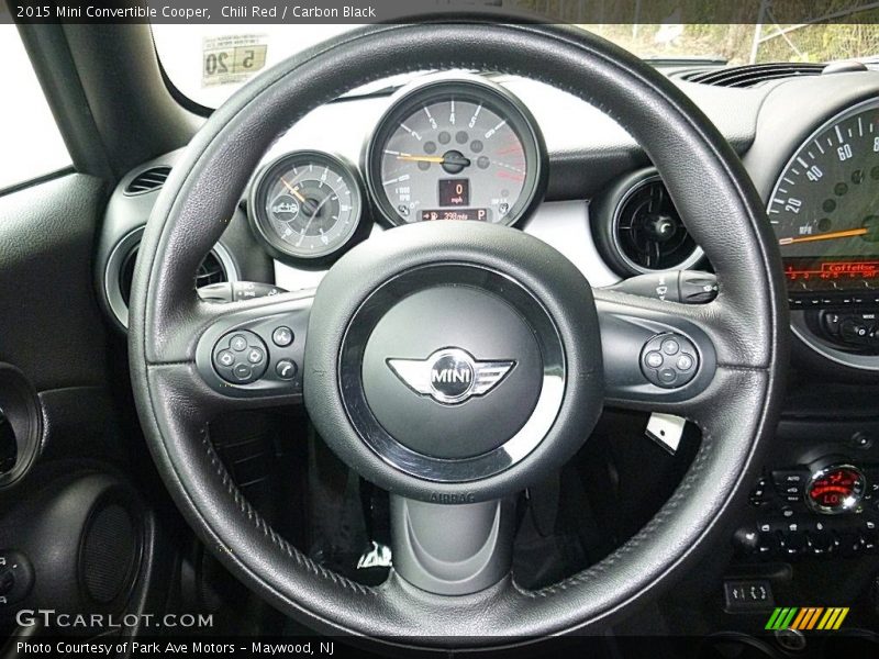 Chili Red / Carbon Black 2015 Mini Convertible Cooper