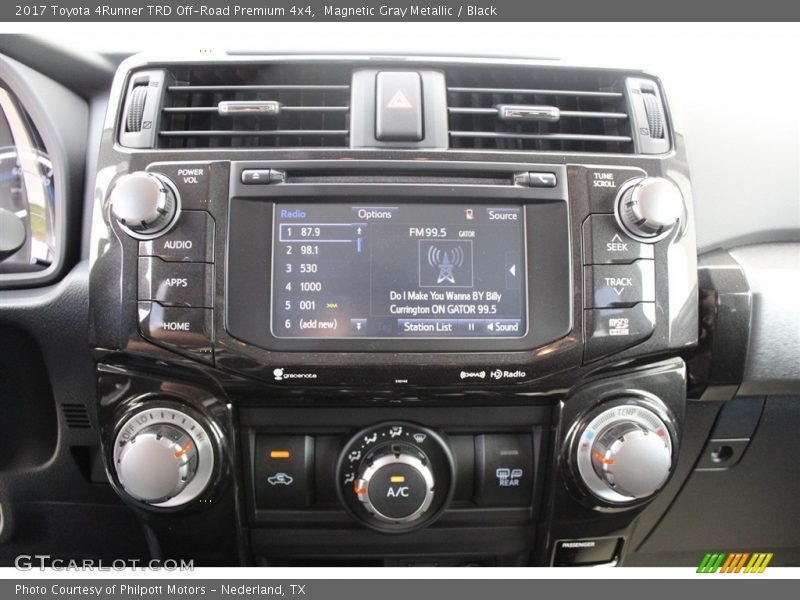 Magnetic Gray Metallic / Black 2017 Toyota 4Runner TRD Off-Road Premium 4x4