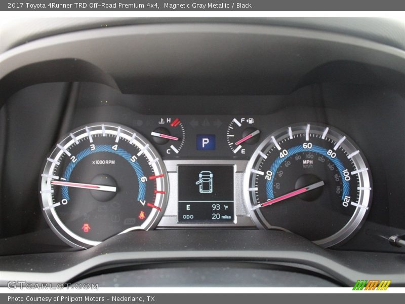 Magnetic Gray Metallic / Black 2017 Toyota 4Runner TRD Off-Road Premium 4x4