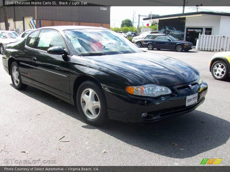 Black / Light Oak 2000 Chevrolet Monte Carlo SS