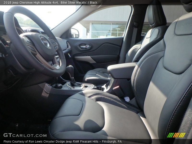 Billet Silver Metallic / Black 2018 Jeep Cherokee High Altitude 4x4
