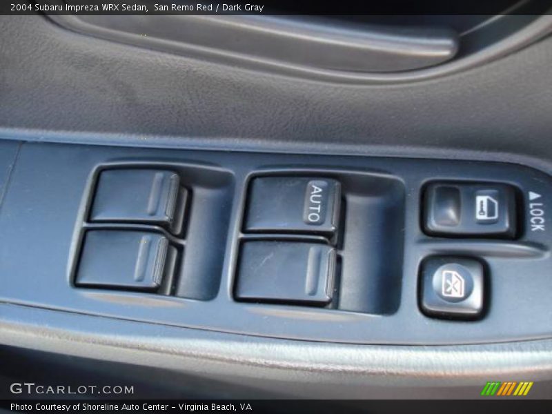 San Remo Red / Dark Gray 2004 Subaru Impreza WRX Sedan