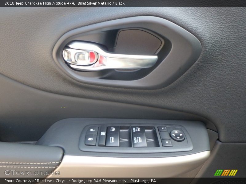 Billet Silver Metallic / Black 2018 Jeep Cherokee High Altitude 4x4