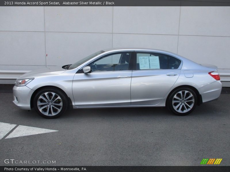 Alabaster Silver Metallic / Black 2013 Honda Accord Sport Sedan