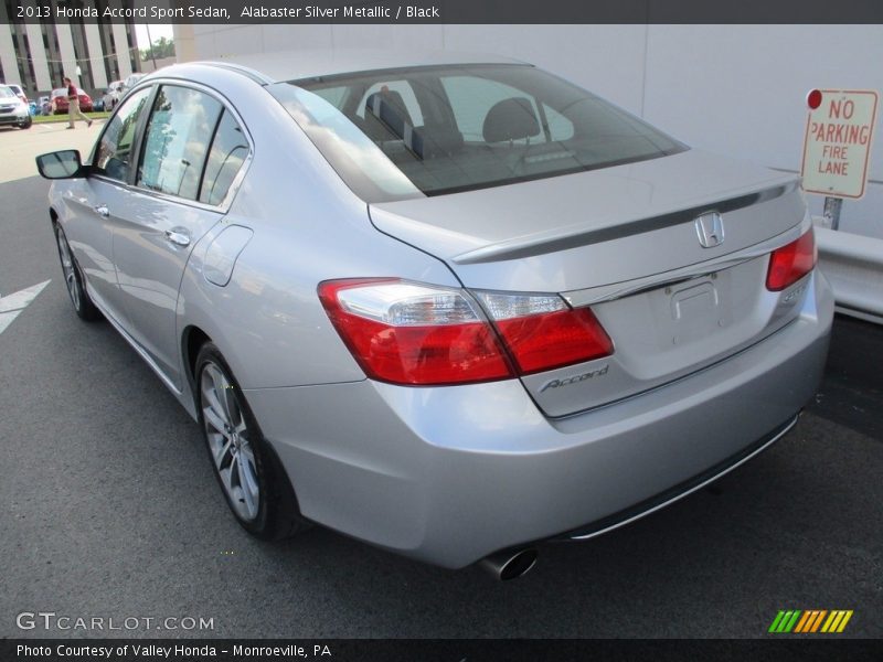 Alabaster Silver Metallic / Black 2013 Honda Accord Sport Sedan