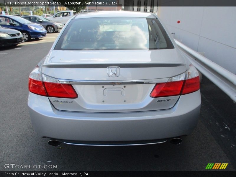 Alabaster Silver Metallic / Black 2013 Honda Accord Sport Sedan