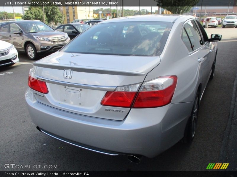 Alabaster Silver Metallic / Black 2013 Honda Accord Sport Sedan