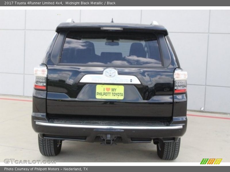 Midnight Black Metallic / Black 2017 Toyota 4Runner Limited 4x4