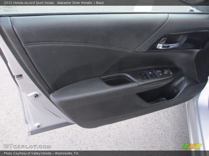 Alabaster Silver Metallic / Black 2013 Honda Accord Sport Sedan