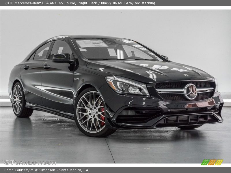 Front 3/4 View of 2018 CLA AMG 45 Coupe