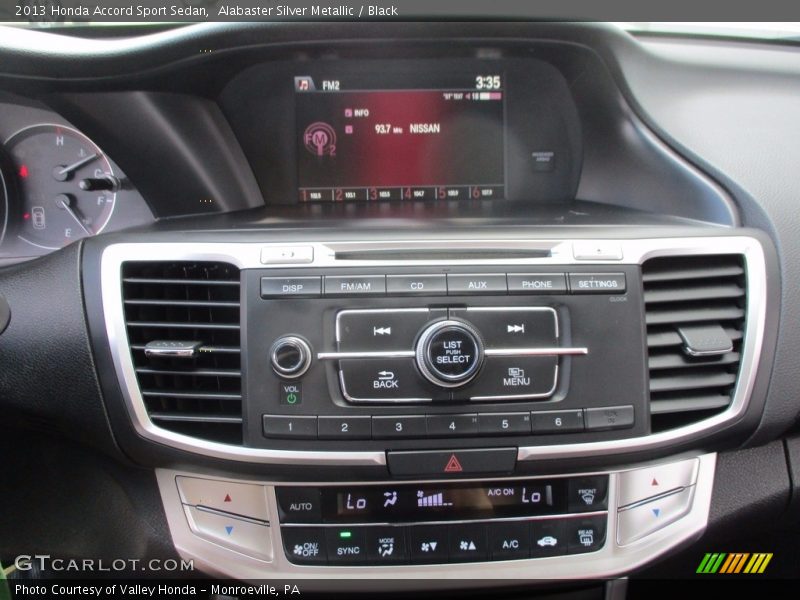 Alabaster Silver Metallic / Black 2013 Honda Accord Sport Sedan