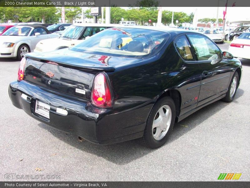 Black / Light Oak 2000 Chevrolet Monte Carlo SS