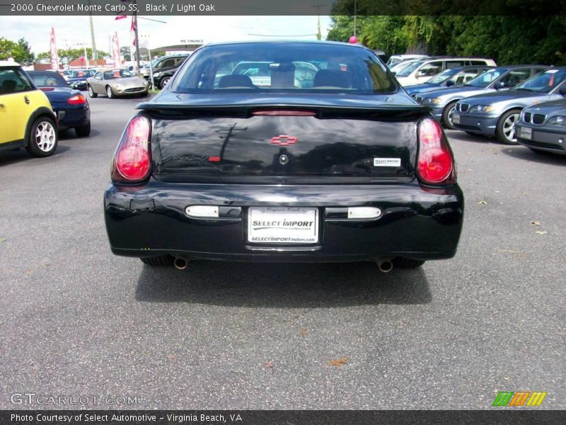 Black / Light Oak 2000 Chevrolet Monte Carlo SS