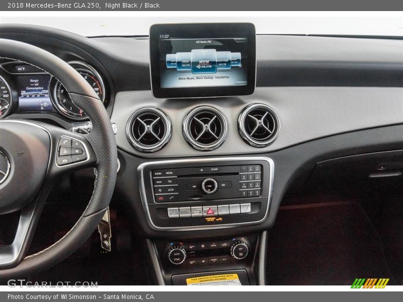 Night Black / Black 2018 Mercedes-Benz GLA 250
