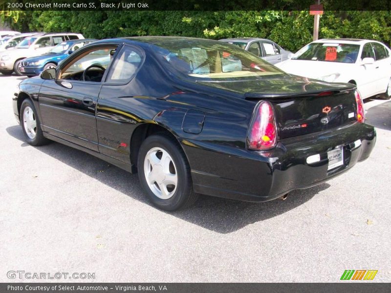 Black / Light Oak 2000 Chevrolet Monte Carlo SS